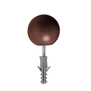 Batedor Para Porta Conjunto Completo Marrom Sfor