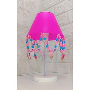 Abajur Para Mesa De Cabeceira Decorar Quarto De Menina Rosa