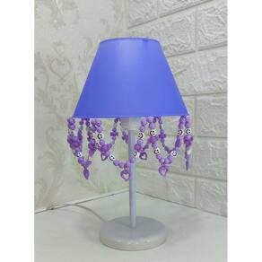 Luminária Infantil Decorar Quarto De Menina Pingentes Lilás