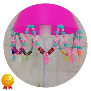 Abajur Para Mesa De Cabeceira Decorar Quarto De Menina Rosa