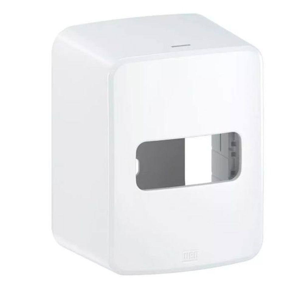 Caixa E Placa 1 Posição Branco Composé Weg