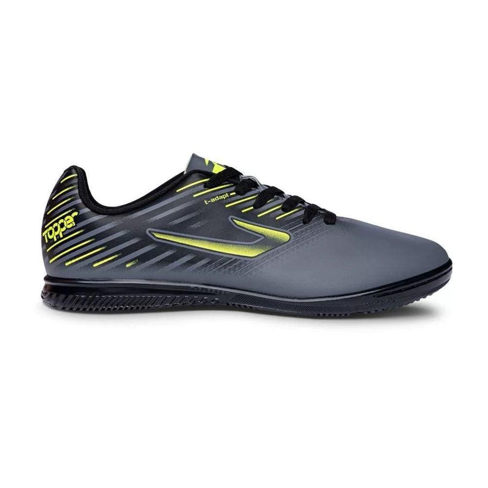 Chuteira Futsal Topper Brave Amarelo/Neon