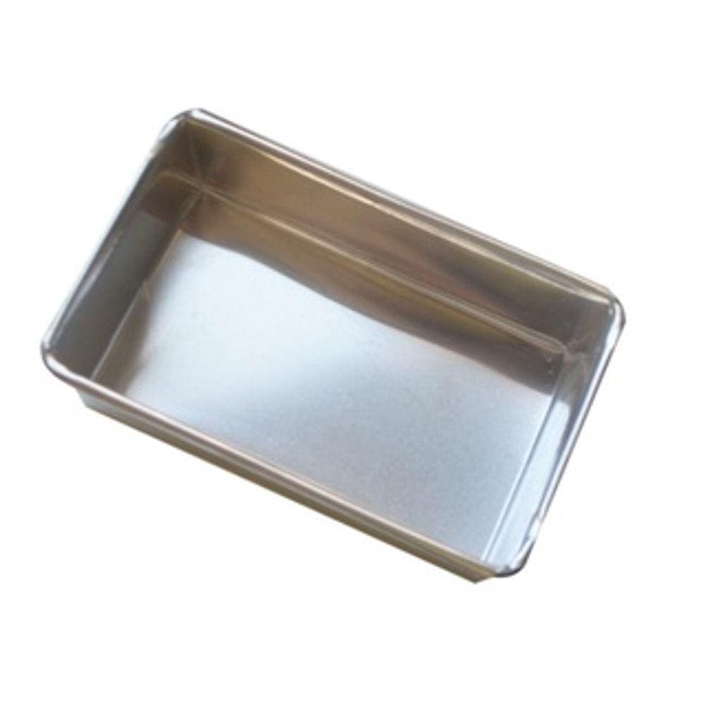 Forminha Retangular Caixa De Leite P/ Bolo 1 Kg - Kit 3 Peças