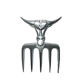 Garfo Tridente Para Churrasco Boi 3 Dentes