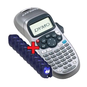Rotulador Dymo LT100H + 10 Fitas Compatível Plástica 12mm