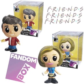 Boneco Pop Joey e Rachel Série de TV Friends Fandom Box