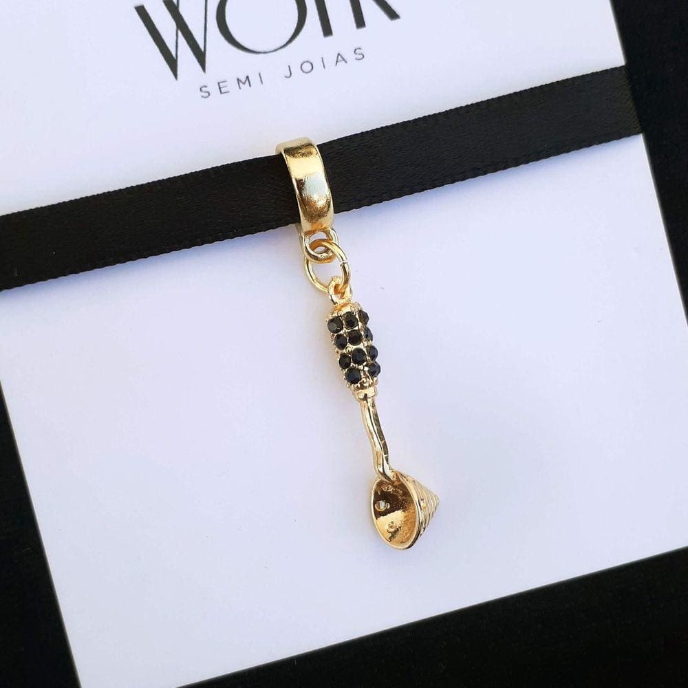 Pingente Berloque Chinois Pandora Banhado a Ouro 18k - Premium