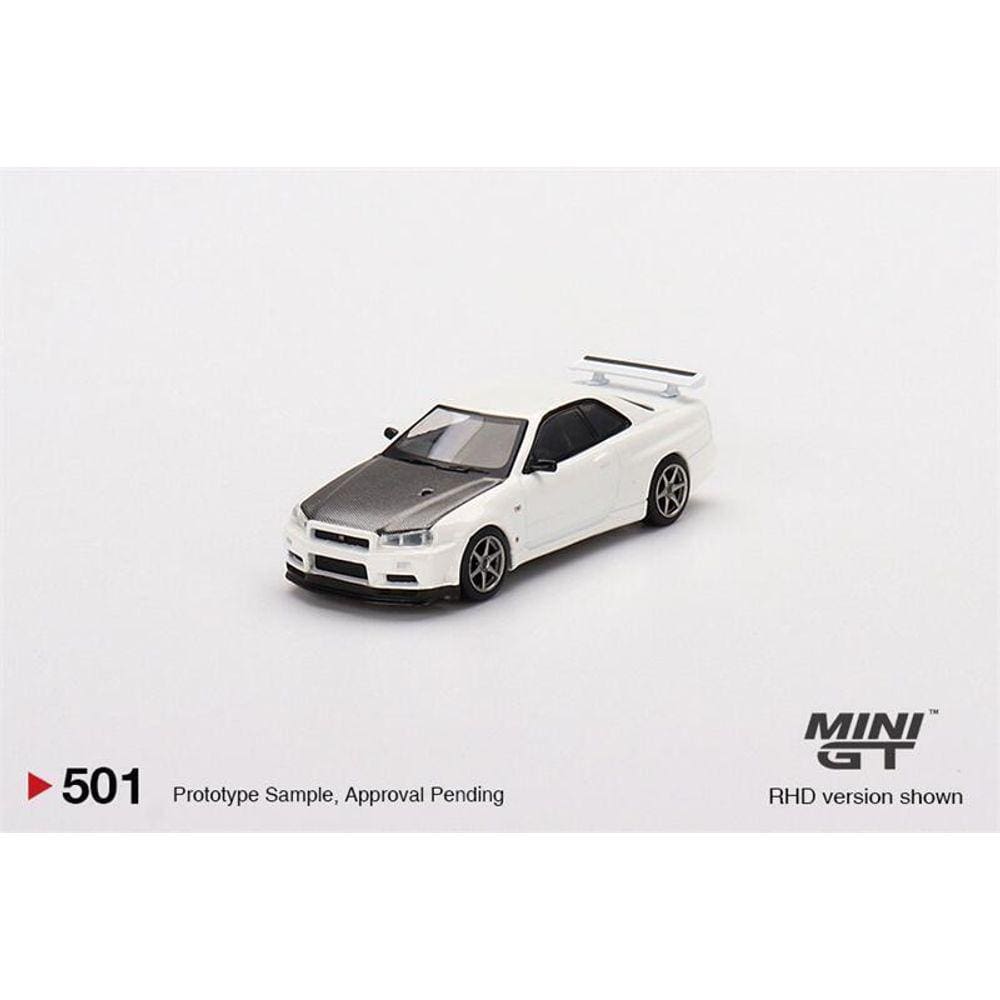 Carro Hot Wheels - Mini Nissan Gtr C/controle Remoto 1/64