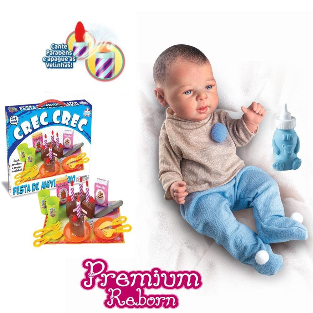 Boneca bebe realista similar reborn barata 17 acessorios pontofrio  pontofrio pontofrio, pontofrio