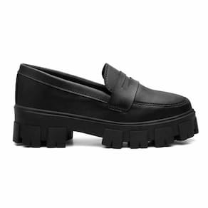 Mocassim Feminino Polo State Tratorado Karen Black
