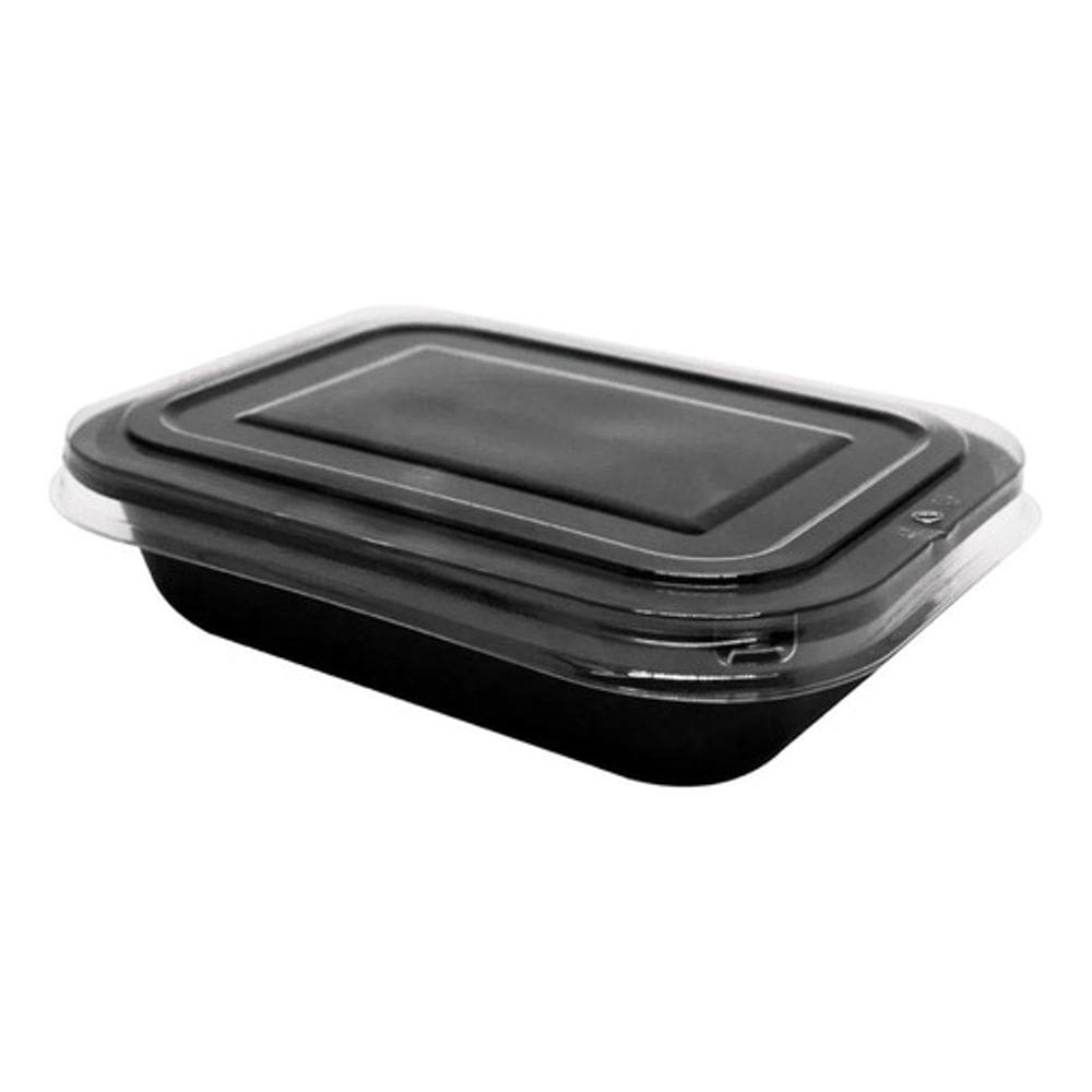 Embalagem Forneável com Tampa 800ml G240 Galvanotek c/10 un