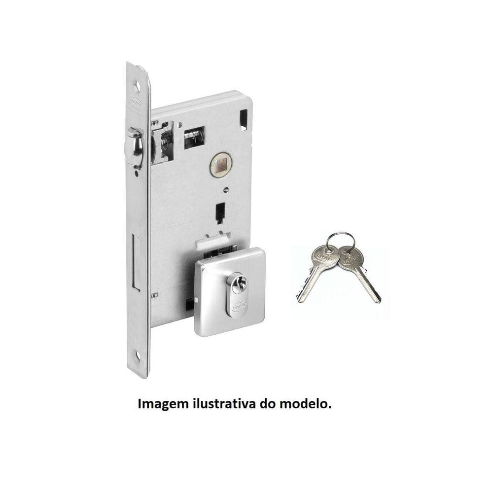 Fechadura Rolete Imab 1710 Antique Quadrada E91 Aq 55 Mm