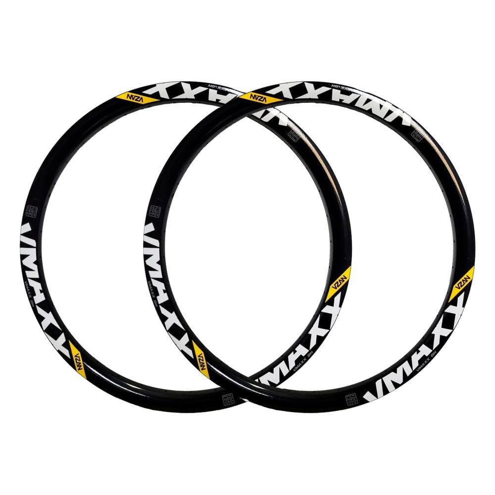 Kit 2 Aros Rodas Folhas Bicicleta 26/36 Furos Downhill Freehide Vmaxx Vzan