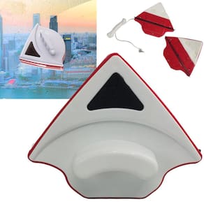 Limpa Vidro Limpador Magnetico Janela Vidraça Espelho Aquario Pocerlana Dupla Face Dois Lados Ima Resistente