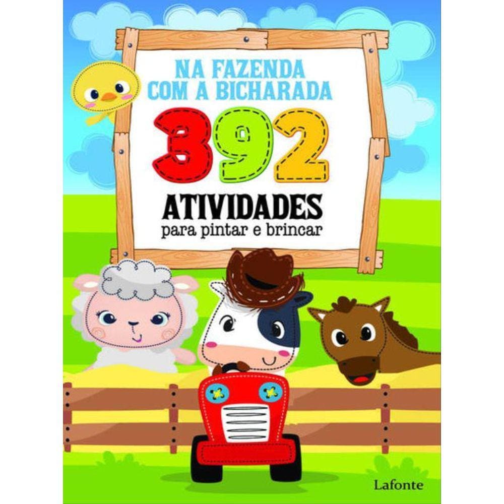392 Atividades Para Pintar E Brincar
