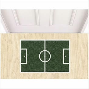 Tapete Campo De Futebol - Verde Musgo