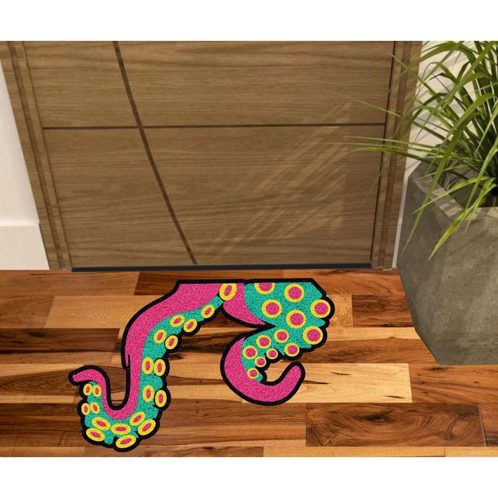 Tapete Divertido Tentáculos Polvo.