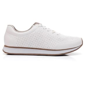 Tênis Casual Feminino Via Marte Napa Branco 16501