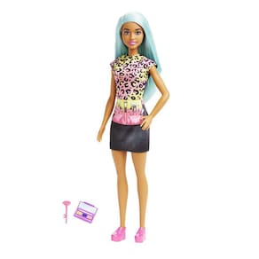 Boneca Barbie Profissões Maquiadora 29cm - Mattel Hkt66
