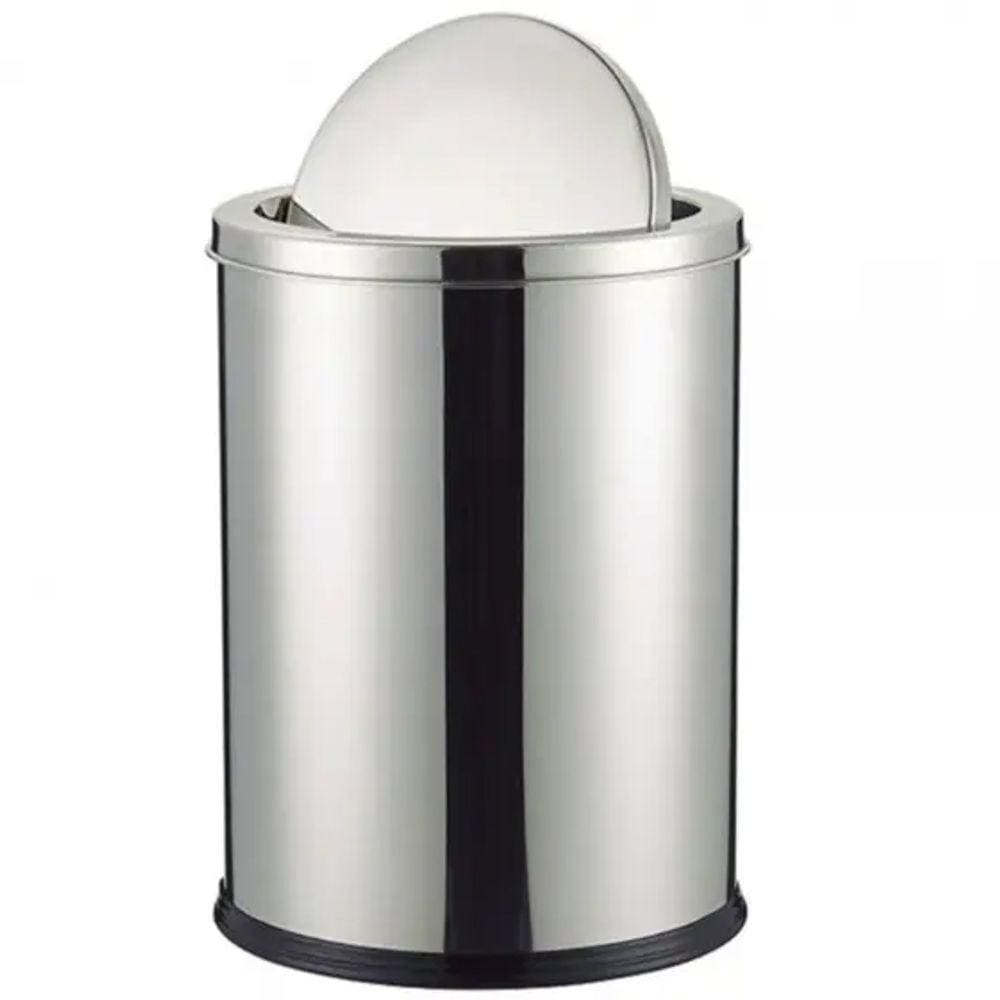 Lixeira Basculante Aço Inox 12L - CLINK