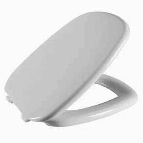 Assento Sanitário Stylus Cinza Claro Tampa para Vaso Celite Almofadado