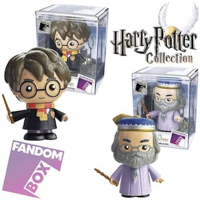Boneco Pop Harry Potter e Albus Dumbledore Fandom Box