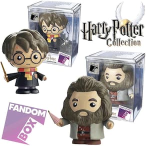 Boneco Pop Harry Potter e Rubeo Hagrid Coleção Fandom Box
