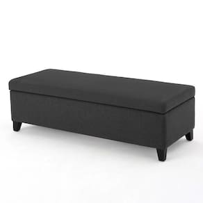 Recamier Bau Veneza 1,40M Suede Grafite - Clique Decor