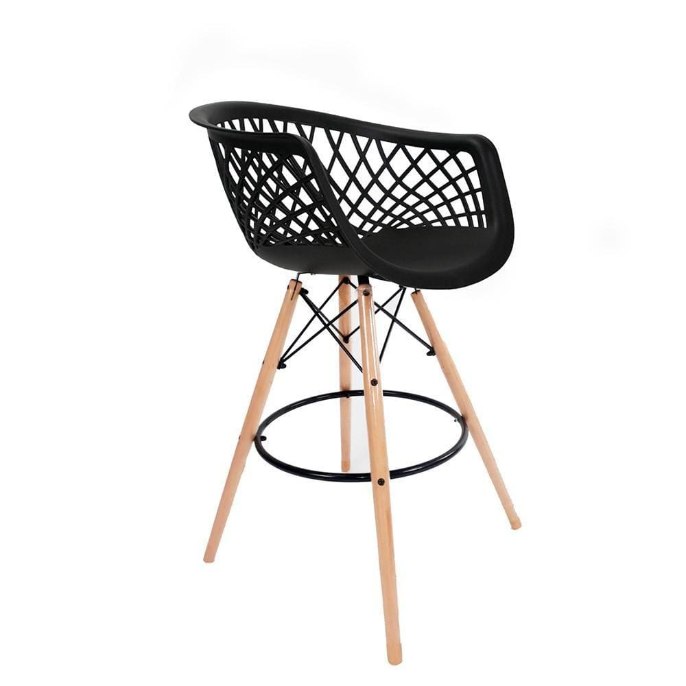 Conjunto 2 Banquetas Web  Preto