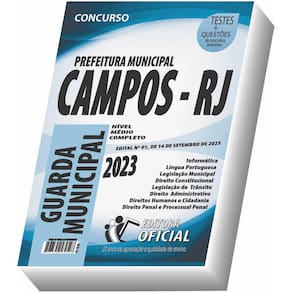 Apostila Prefeitura de Campos dos Goytacazes - RJ - Guarda Civil Municipal