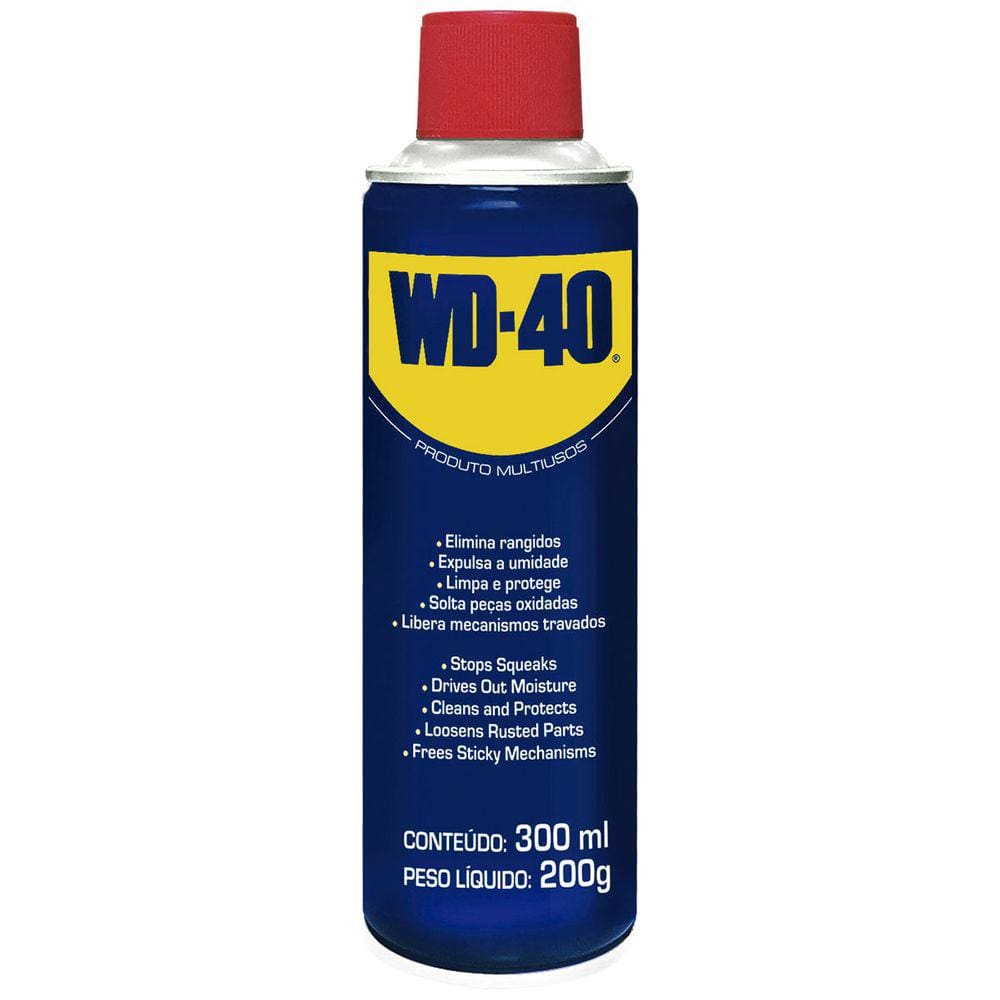 WD-40 Produto Multiusos Aerossol - Embalagem Pratica 300ML (aerossol)