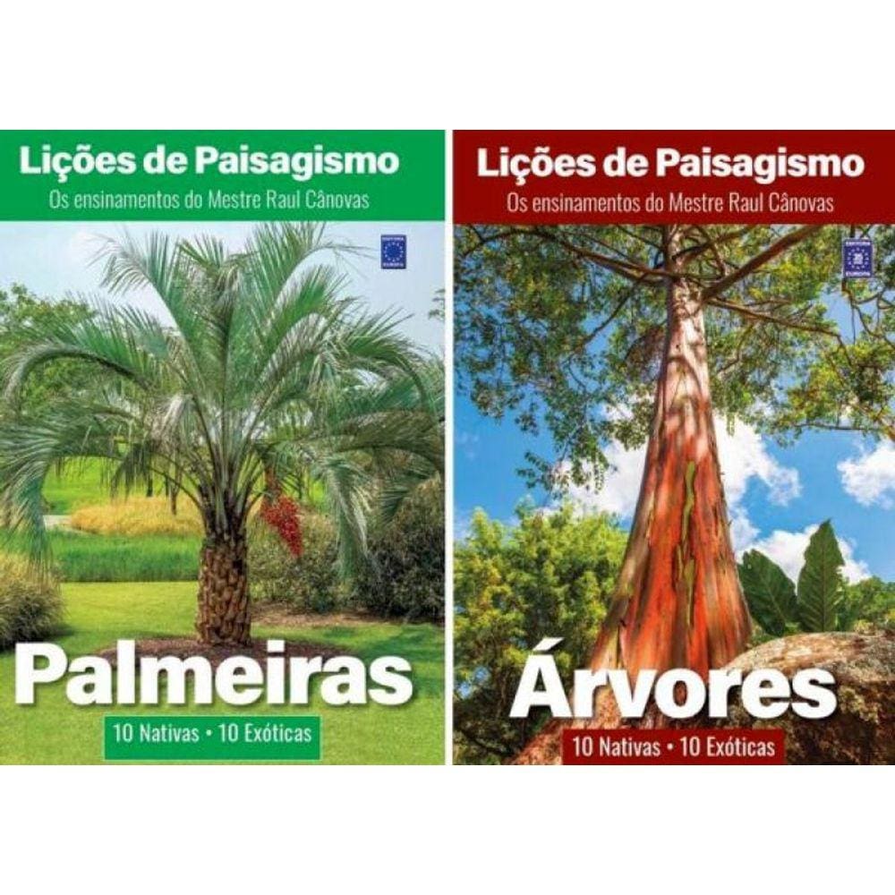 Coleção Lições De Paisagismo Do Mestre Raul Cânovas