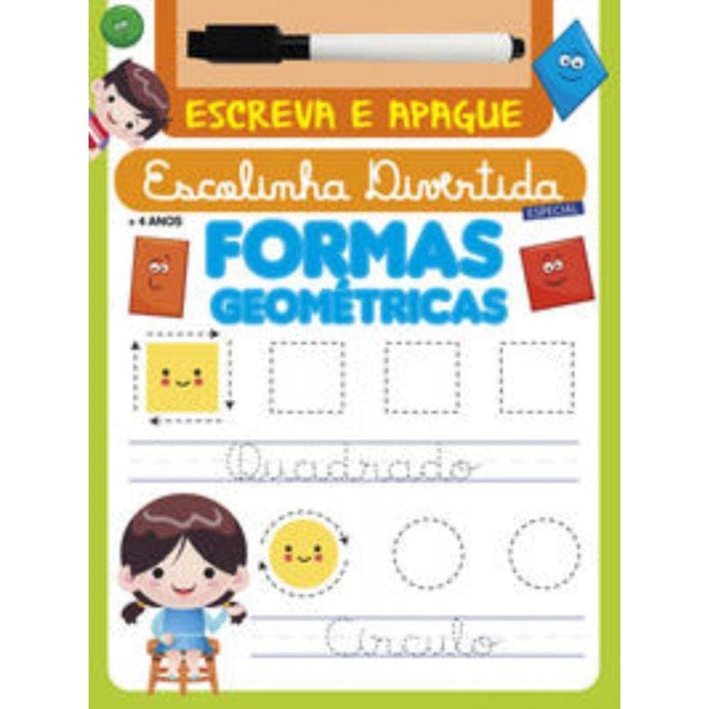 Serie Escolinha Divertida Especial - Formas Geomet