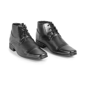 Sapato Social Masculino Casual Confortável Verniz Cano Médio