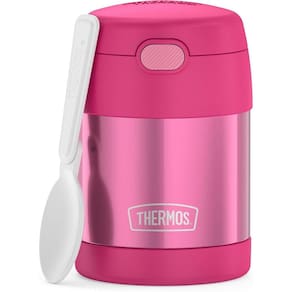 Thermos Funtainer Pote Térmico Rosa 290ml Com Colher