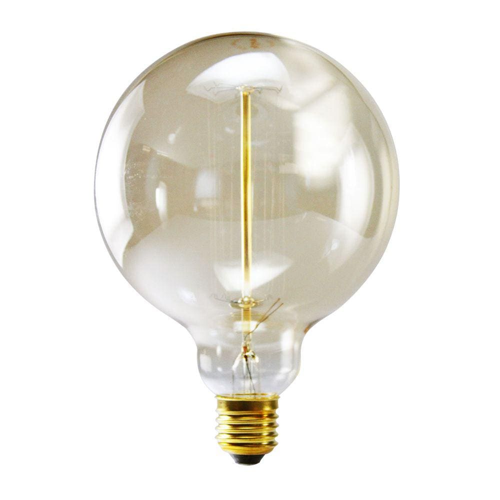Lâmpada Filamento Carbono Dimerizável G125 E27 60W 2400K 127V
