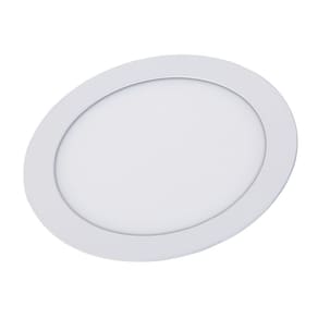 Painel Plafon de Embutir Redondo Branco 30cm Led 24W 4000K Bivolt