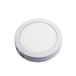 Plafon de Sobrepor Redondo Branco 22cm Led 18W 4000K Bivolt