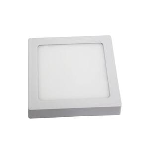 Plafon de Sobrepor Quadrado Branco 30cm Led 24W 3000K Bivolt
