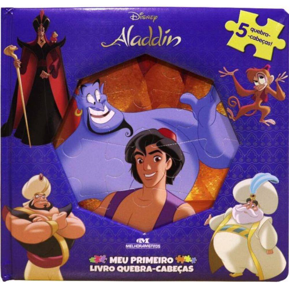 Aladdin   Meu Primeiro Livro Quebra-Cabeças