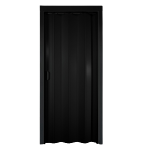 Porta Sanfonada Pvc 0,96x2,10m Multilit  Preta