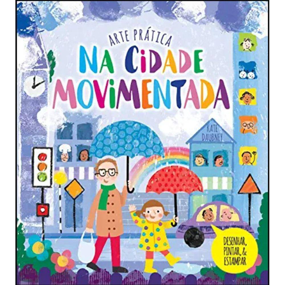Arte Pratica Na Cidade Movimentada