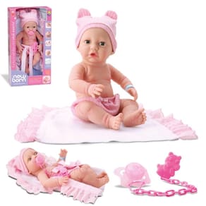 Boneca Diver New Born Bebê Reborn Acabou De Nascer Divertoys