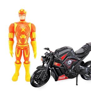Boneco Comando das Galáxias Motorcycle Saturno - 2120 - Xplast