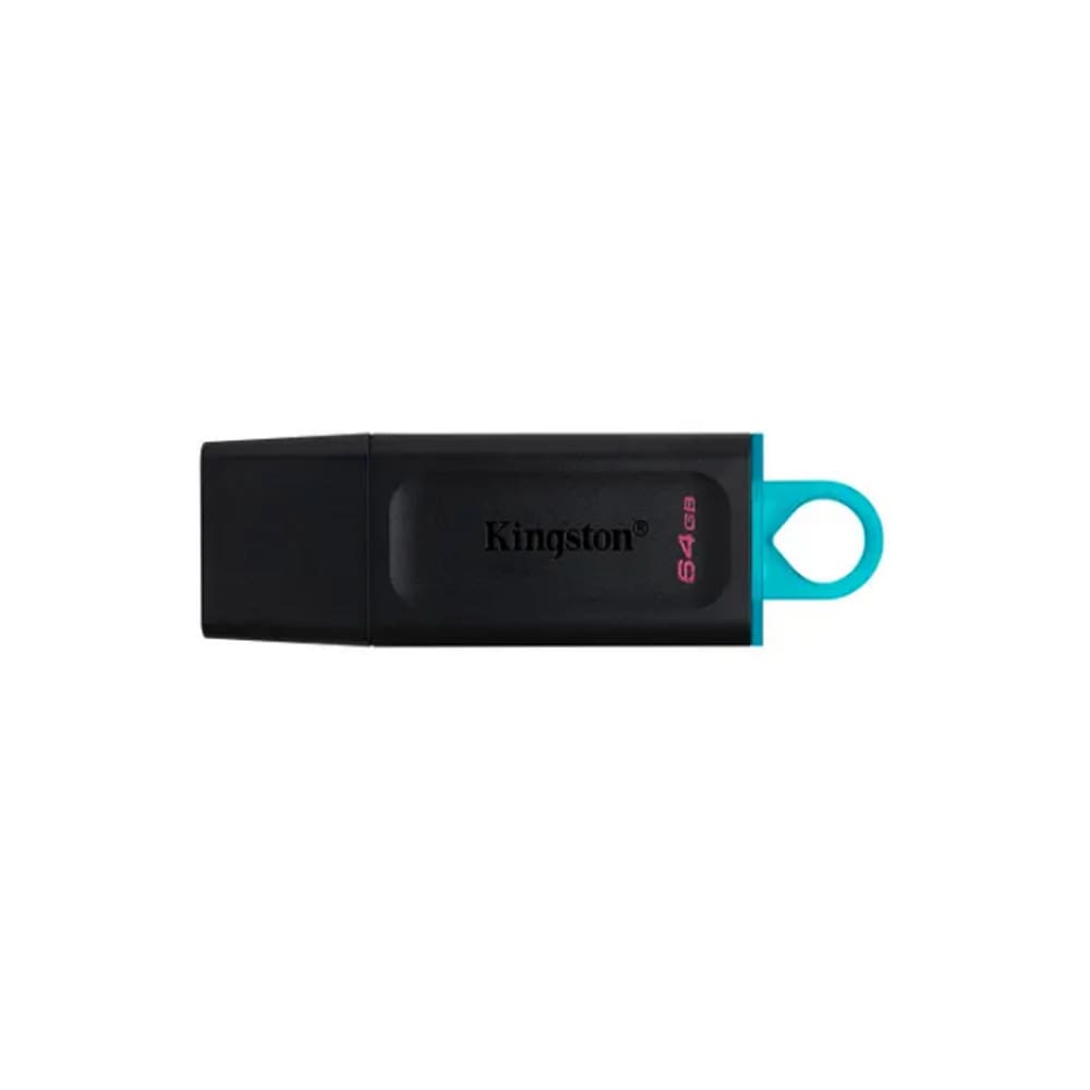 Pen Drive Kingston Datatraveler 64GB PRETO/AZUL DTX/64GBI
