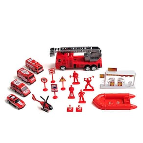 Play Machine Playset Bombeiro Resgate - BR969 - Multikids