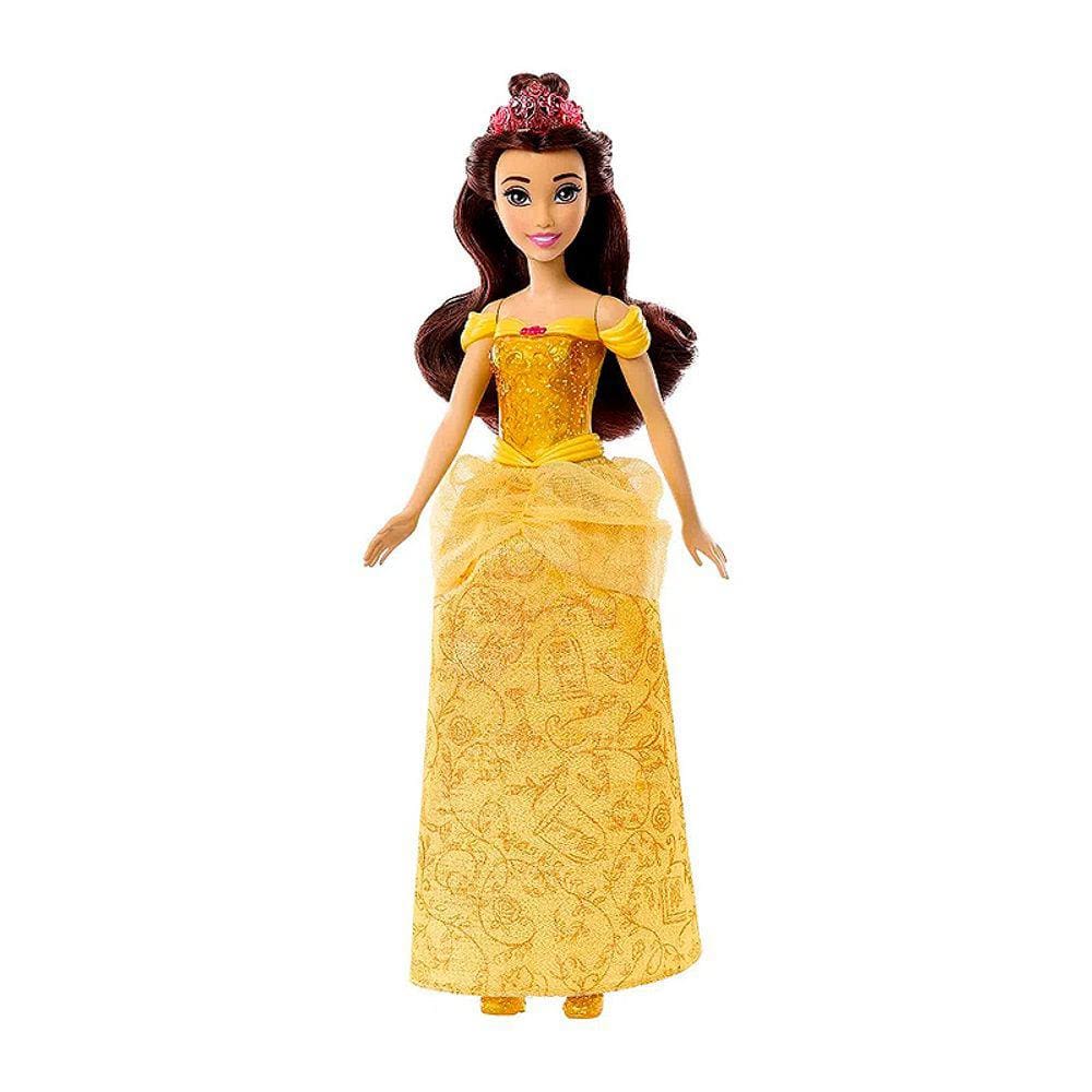 Boneca Disney Princesa Bela Saia Cintilante HLW02 HLW11 - Mattel