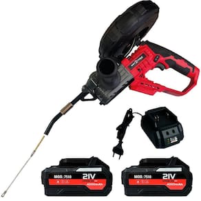 Passa Fio à Bateria 30 metros 21 V com 2 Baterias 4000 MAH e Carregador SGT-8650 SIGMA