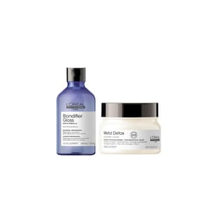 Kit L´Oréal Blondifier Gloss Shampoo 300ml+ Metal Detox Máscara 250g