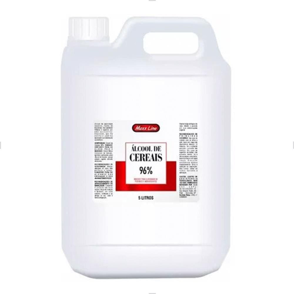 Álcool de Cereais 96% 5 Litros Togmax